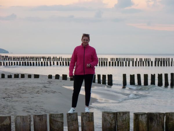 Chałupy, Morze Widok na zatokę.