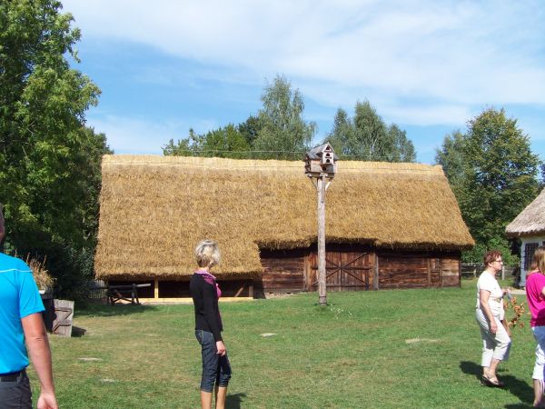 Zwiedzanie Muzeum Wsi Mazowieckiej.