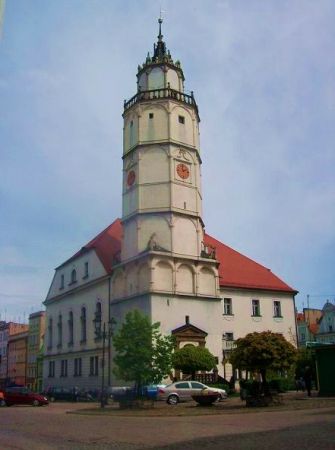 Paczków - Ratusz w Rynku.