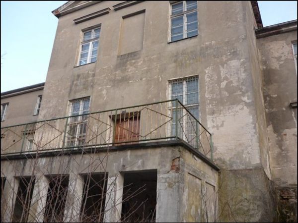 Tylna część pałacu