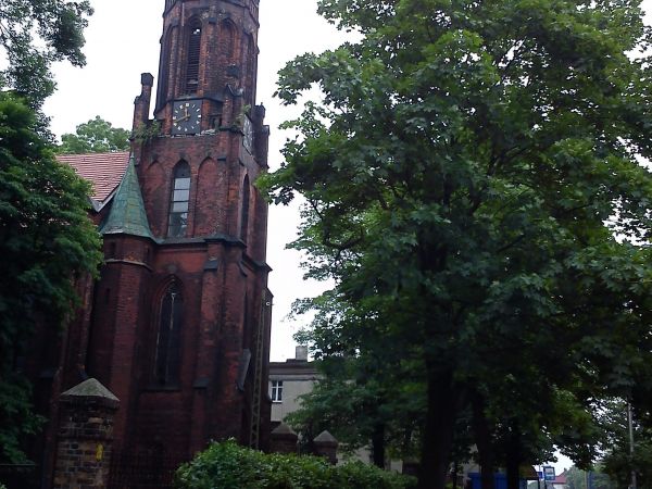 Mysłowice-Kościół Ewangelicko-Augsburski.