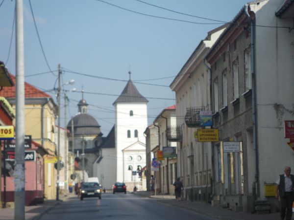 Ulica Kościelna w Staszowie