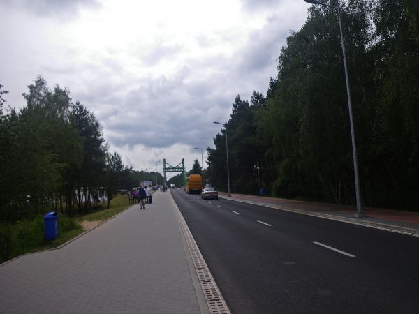 Odnowiona główna ulica w Dźwirzynie