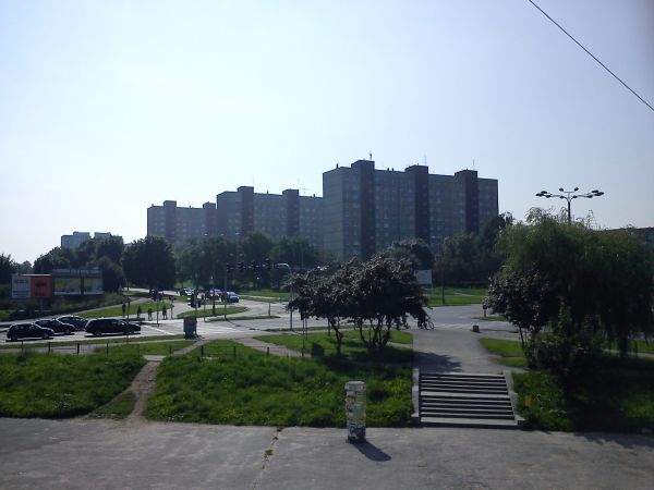 Sosnowiec-Zagórze. Osiedle przy Ul. Kieleckiej.