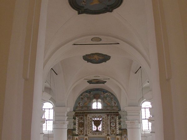 Wnętrze synagogi