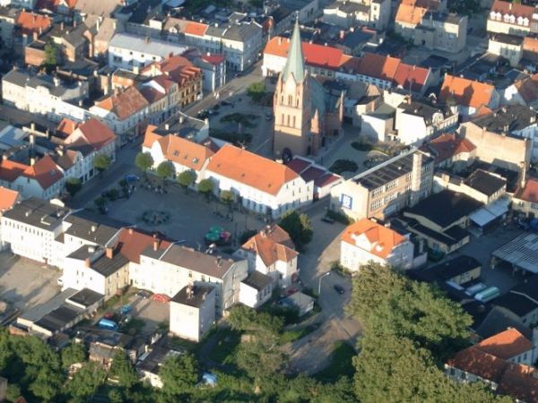 Połczyn Zdrój z "lotu ptaka"