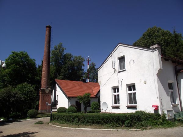 Domki gospodarcze w  Rozewiu.