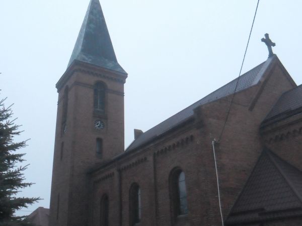 Kościół p.w św Antoniego Padewskiego od prezbiterium