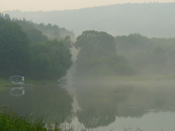 Zalew na rzece Wisłoce