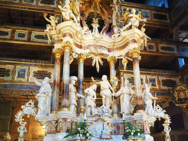 ołtarz główny - Kościół Pokoju.