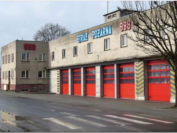 Siedziba Straży Pożarnej przy ul. Mostnika.