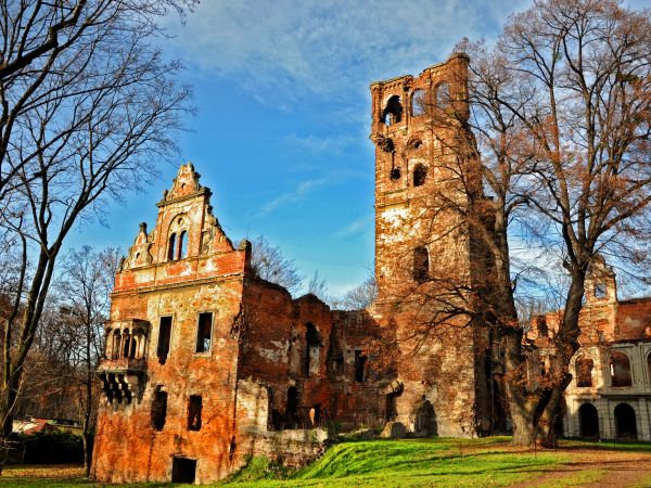Tworków - ruiny zamku