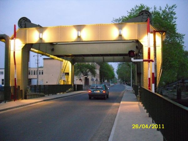 Nowa Sól - Most zwodzony po renowacji - jeden z dwóch w Europie