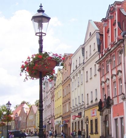 Kamieniczki południowej ściany Rynku