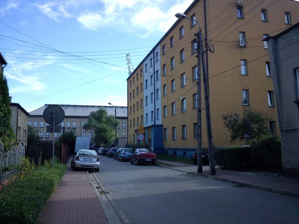 Sosnowiec-Jęzor. Ulica Zawodzie.
