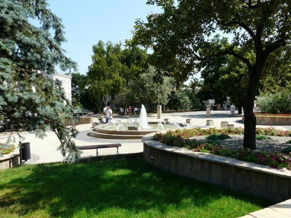 Fontanna - Plac Gdański