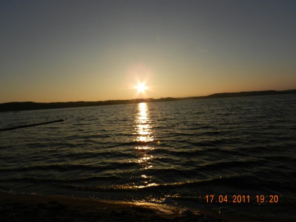 Jezioro Wiejskie o zachodzie slonca 01