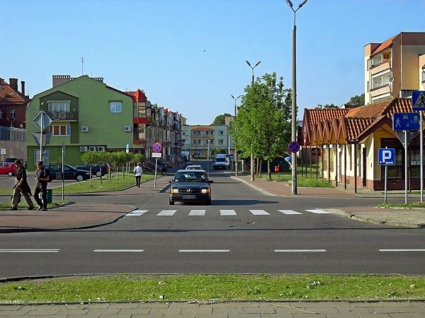 Łącznik - pasaż między Pomorską a Kościuszki