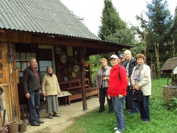 na skansenie u Tomka Kędry - na przysiółku Podlas.