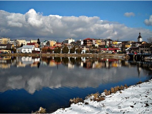 Widok z nad tzw. zalewu