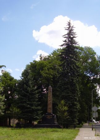 Ulica Kubika, pomnik dla Kutuzowa od Fryderyka Wilhelma III