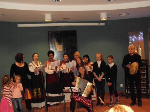 Zespół Pieśni Karpackiej WIDYMO, działający przy Związku Ukraińców w Sanoku.