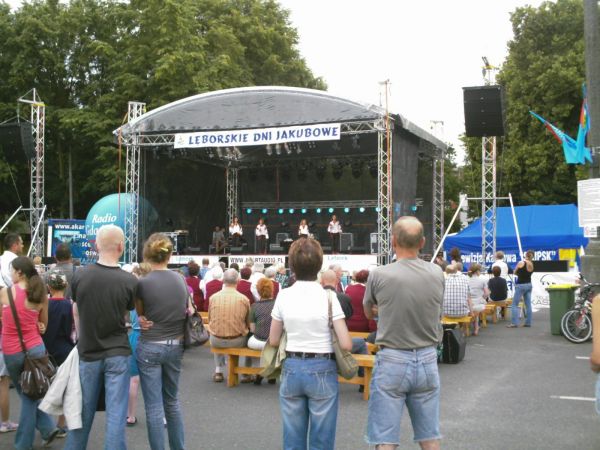 Plac Pokoju. Jarmark św. Jakuba.
Występ Młodzieżowego Zespołu/Jutrzenka/ z Wołkowyska./Białoruś/