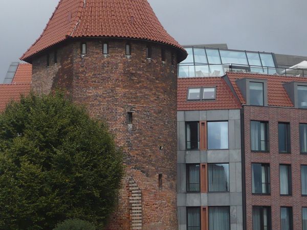 Baszta obronna pod łabędziem.