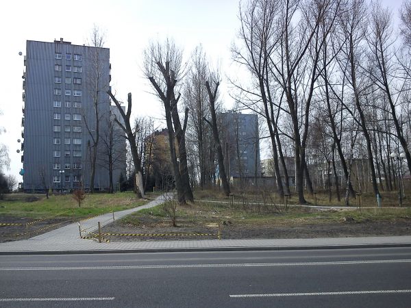 Mysłowice-Osiedle przy Ulicy Katowickiej.