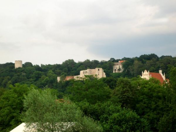 Widok z Nadwislanskiego Bulwaru