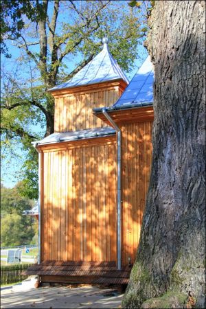 Cerkiew św. Dymitra w Kuźminie - drewniana  cerkiew greckokatolicka . Została zbudowana w 1814 r. Obecnie użytkowana jest jako kościół rzymskokatolicki pw. Matk