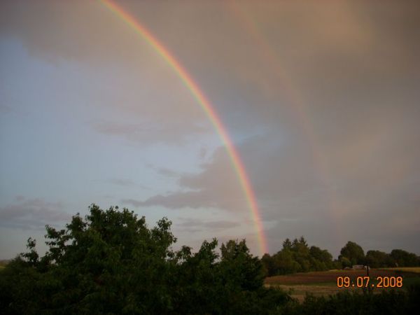 Piękna tęcza