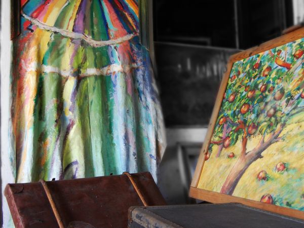 Plener malarski w Długosiodle- noclegi "u Alicji"