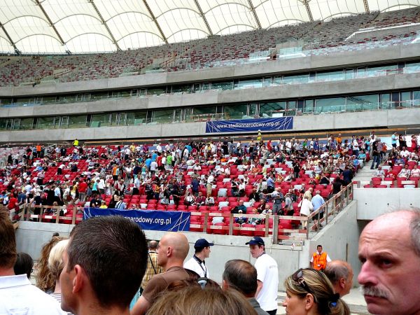 TRYBUNA NOWEGO STADIONU NARODOWEGO
