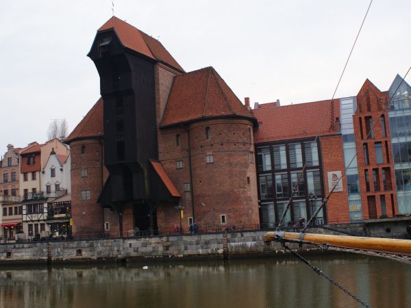 Żuraw - nad Motławą.