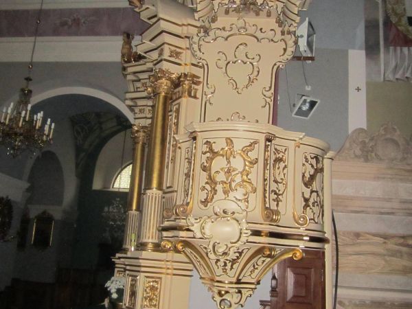 Kościół p.w.św.św. Stanisława i Wojciecha-ambona