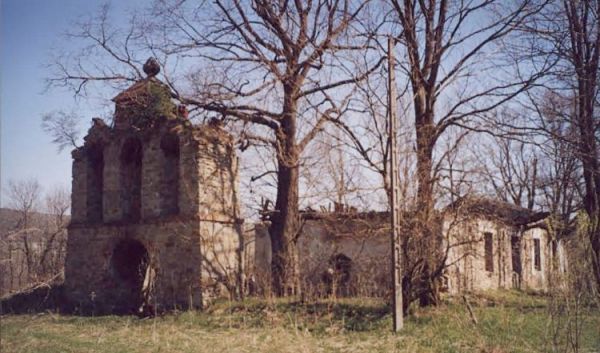 Ruiny cerkwi pw. Orędownictwa Matki Boskiej ("Pokrowy Maty Bożoji")