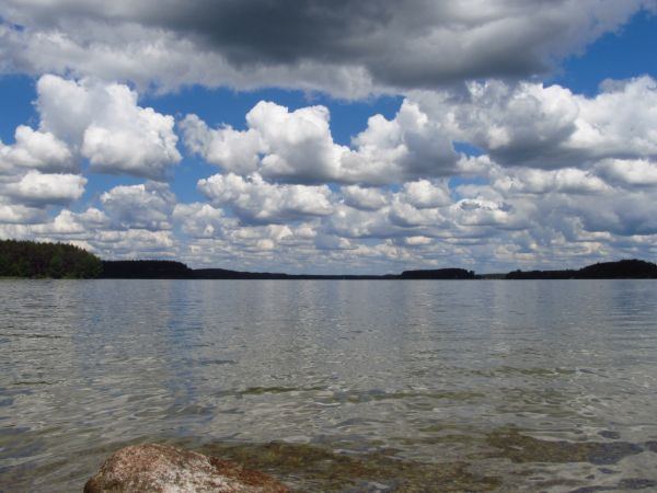 Nad jeziorem Wdzydze