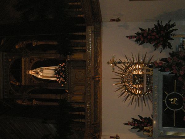 Wrzesień 2007   Kościół na Krzeptówkach - ołtarz