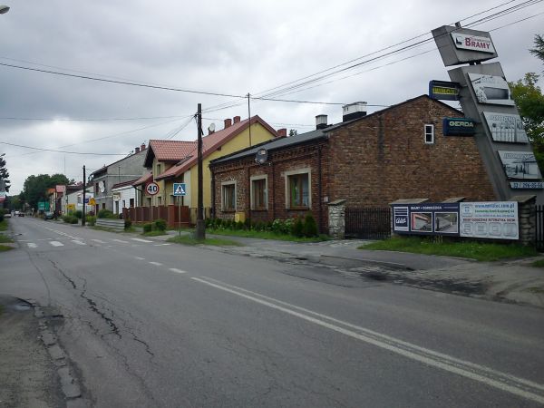 Sosnowiec-Kazimierz Górniczy. Ulica Armii Krajowej.