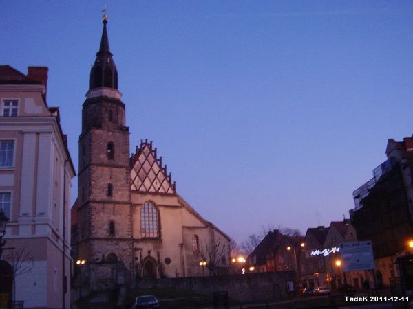 Sanktuarium Maryjne widziane z Rynku