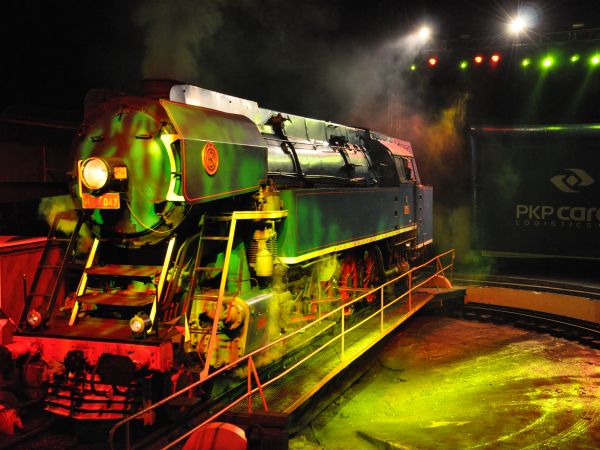 Wolsztyn, Parowozownia - Pokaz Światło, Para, Dźwięk 29.04.2011r.