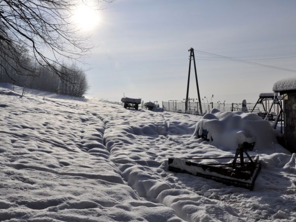 Wielogłowy- zima w górach