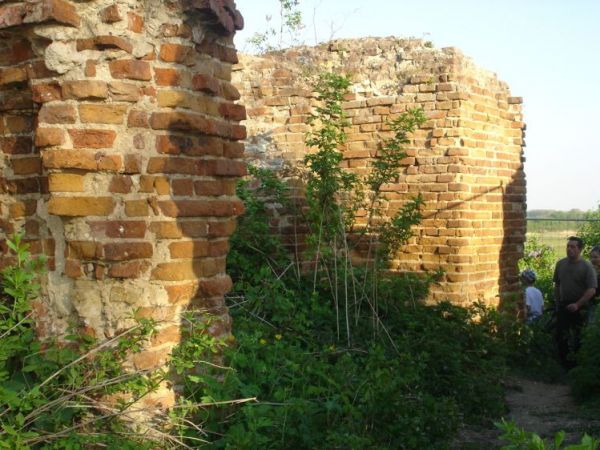 Zawieprzyce - ruiny zamku z XVII wieku projektu Tylmana z Gameren (ur. 1632 w Utrechcie, zm. 1706 w Warszawie)