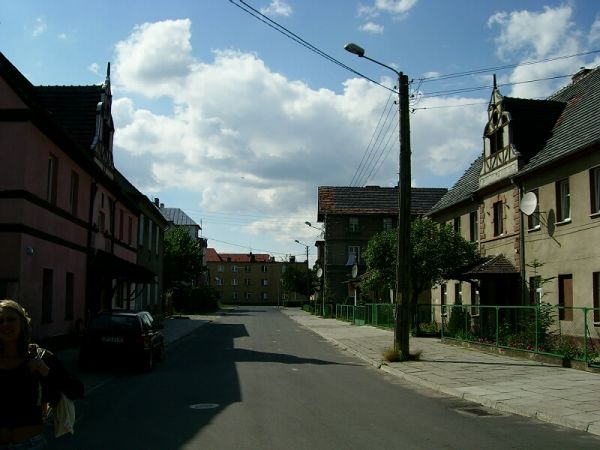 Ulica Pocztowa ...tyłem do zamku:)