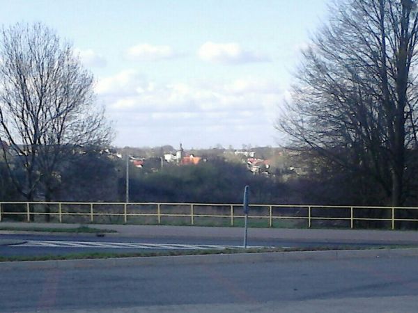 Sępólno Krajeńskie - widok na miasto od strony POLO na ul. Koronowskiej.