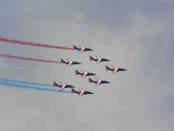 Patrouille de France na radomskim niebie 2005r