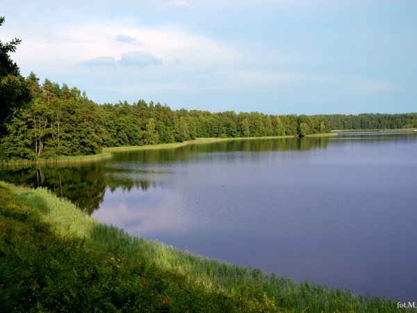 Jezioro Łęsk w Orżynach