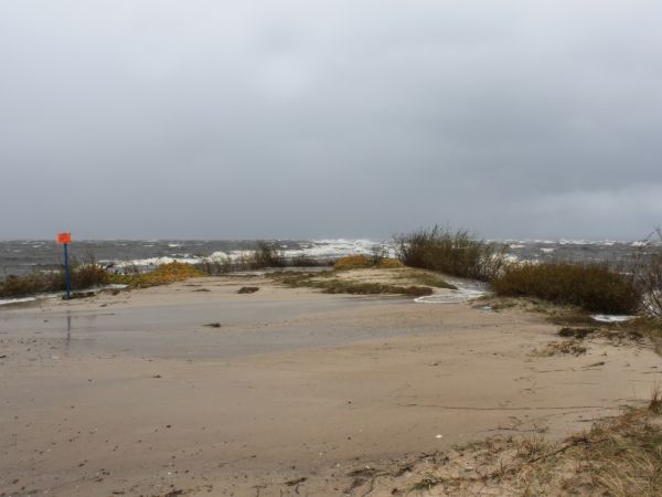 Sztorm - cypel "Szperk" - a raczej go brak:)