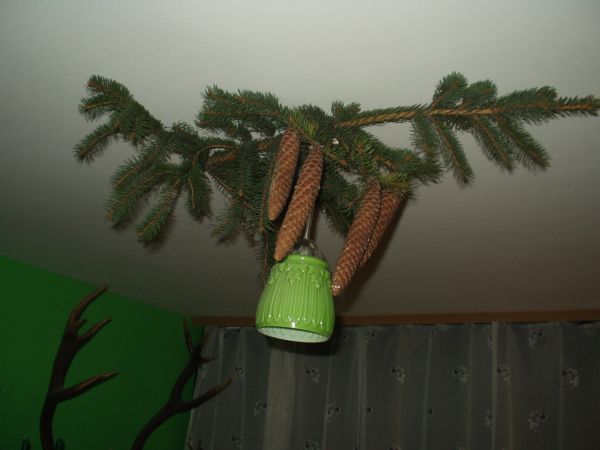 Ekologiczny żyrandol